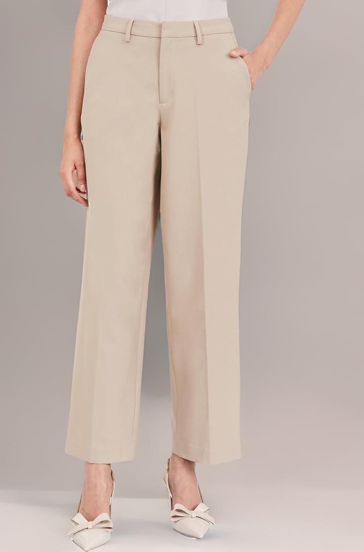 Premium Palazzo Pants - Beige