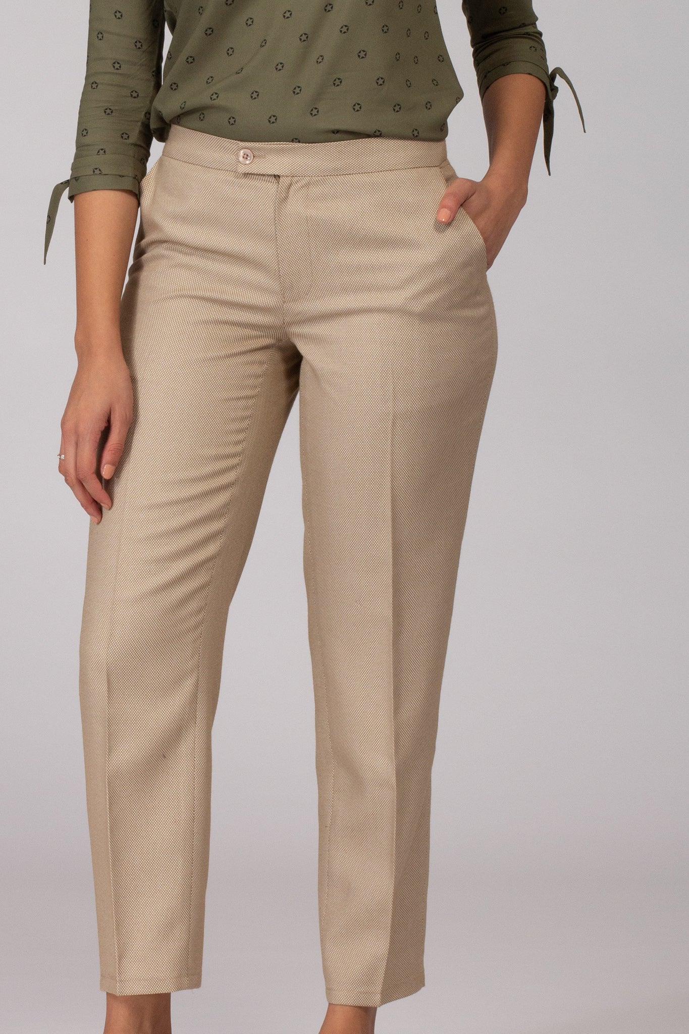 Formal Women Pants - Beige